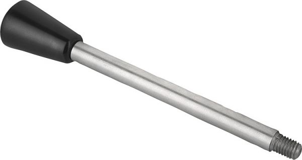 Griffstange D=8, Form: C Edelstahl, Komp: Duroplast, L=35 - K0179.1408X35 - gibt’s bei HUG Technik ✓