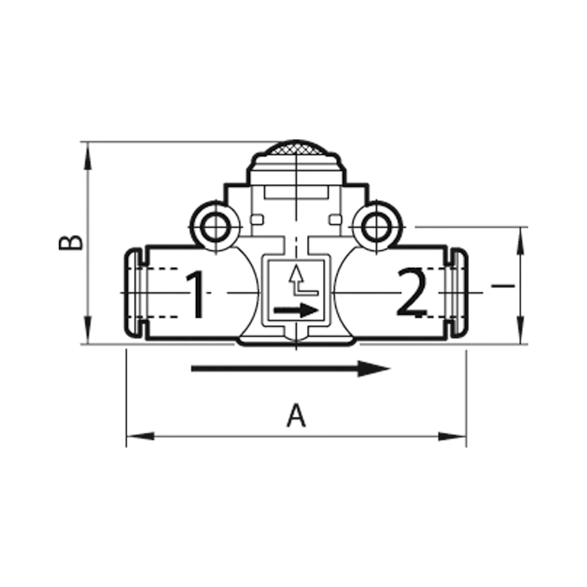 Schnellentlüftungsventil »lineonline« Schalldämpfer, Schlauch-Ø 4 - kommt direkt von HUG Technik 😊