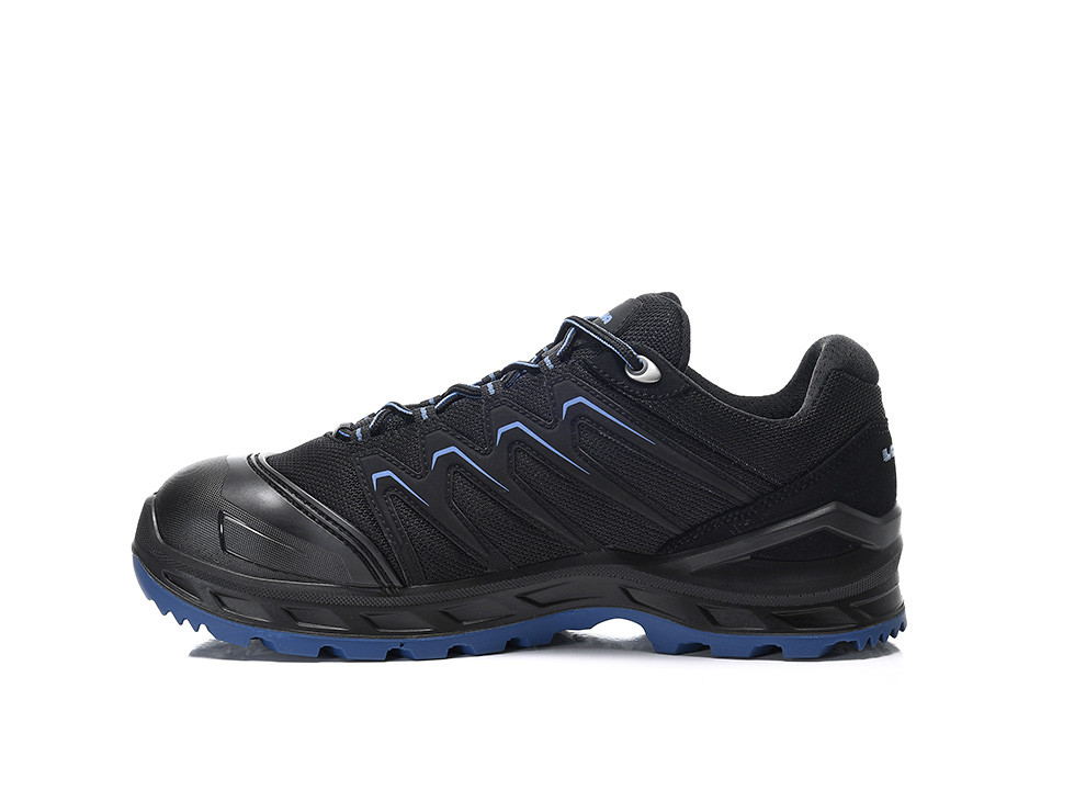 LOWA Sicherheitshalbschuh LARROX Work GTX black-blue Lo S3 CI - bei HUG Technik ✭