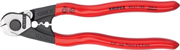 KNIPEX® Drahtseilschere mit Kunststoff-Griffen 190 mm - erhältlich bei ♡ HUG Technik ✓ KNIPEX® Drahtseilschere mit Kunststoff-Griffen 190 mm - erhältlich bei ♡ HUG Technik ✓