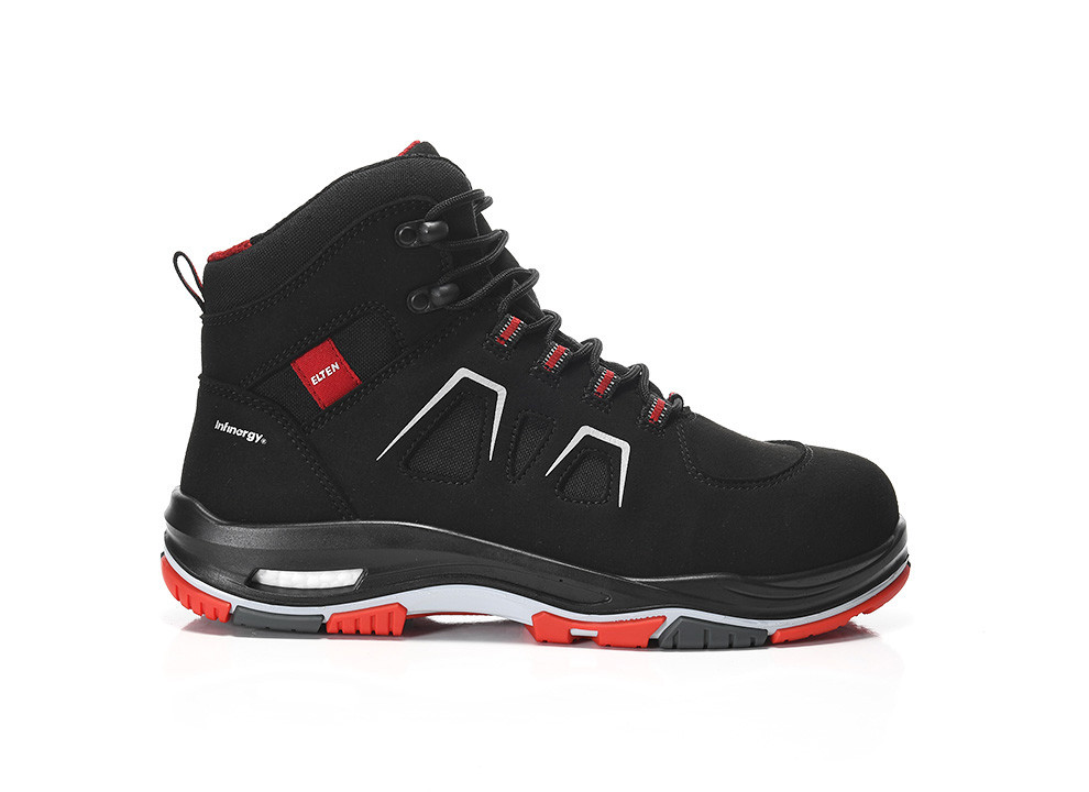 ELTEN® Sicherheitsstiefel ALAN XXTP black-red Mid ESD S3S - rechts
