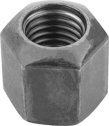 Sechskantmutter 1,5D hoch M05 Vergütungsstahl, DIN6330, SW=9 - K0702.05 - gibt’s bei HUG Technik ✓