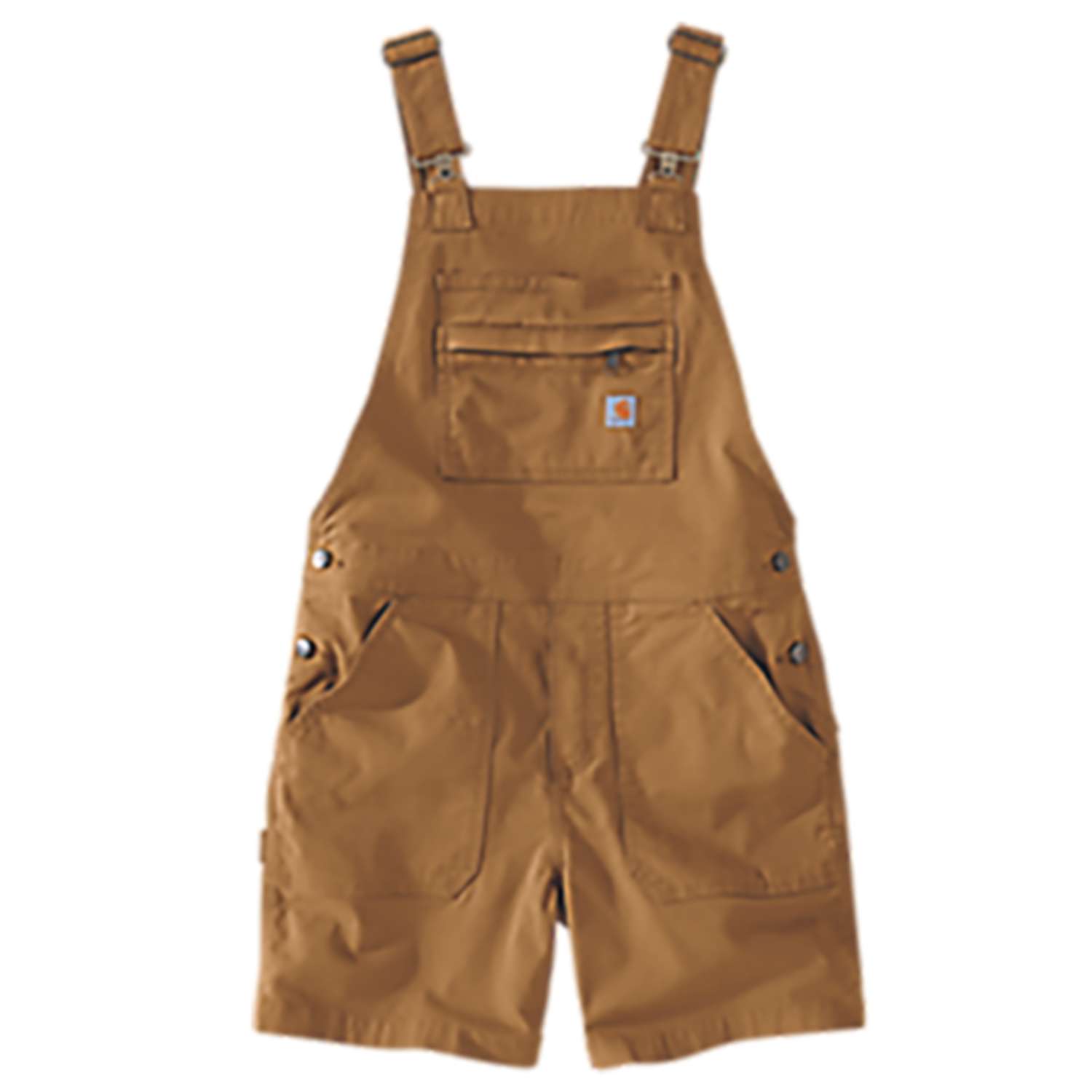 carhartt® Damen Latzhose »RELAXED FIT CANVAS SHORTALL« Flach  - gibt’s bei HUG Technik ✓