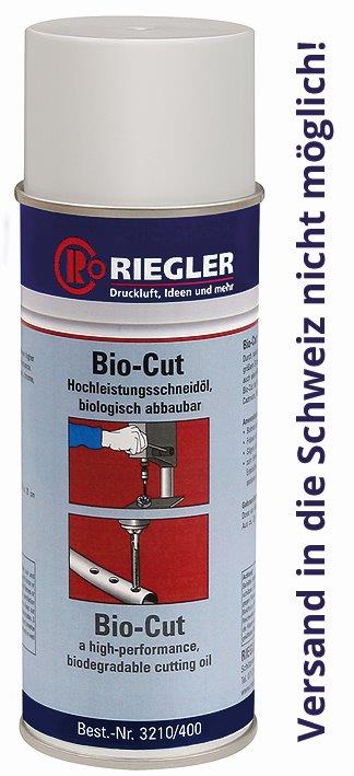 RIEGLER Bio-Cut, Hochleistungsschneidöl, 400 ml - bekommst Du bei ★ HUG Technik ✓