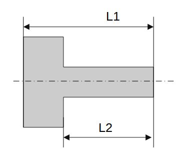 Reduziernippel kurz, G 1 AG, G 3/4 IG, SW 36, Messing vernickelt - bei HUG Technik ✭