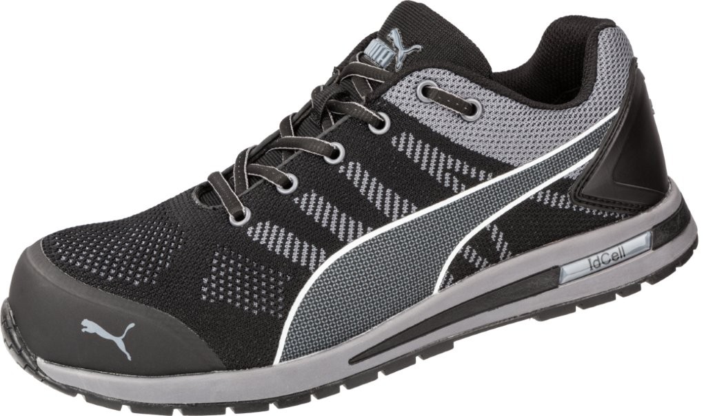 Albatros ELEVATE KNIT BLACK Sicherheitshalbschuh vorne 1