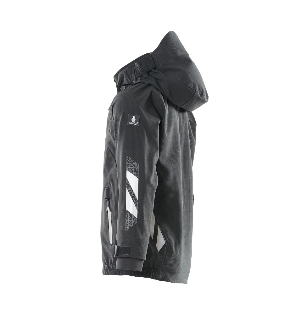 MASCOT® ACCELERATE Hard Shell Jacke für Kinder  Gr. 104, schwarz - bei HUG Technik ♡