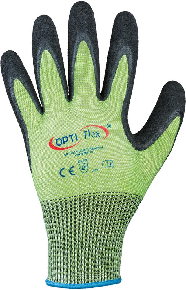Optiflex® Strickhandschuh Multi Season, neon-grün - erhältlich bei ♡ HUG Technik ✓