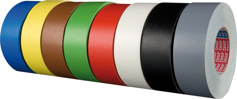 tesaband® 4651 Premium Gewebeband, kunststoffbeschichtet - erhältlich bei ✭ HUG Technik ✓