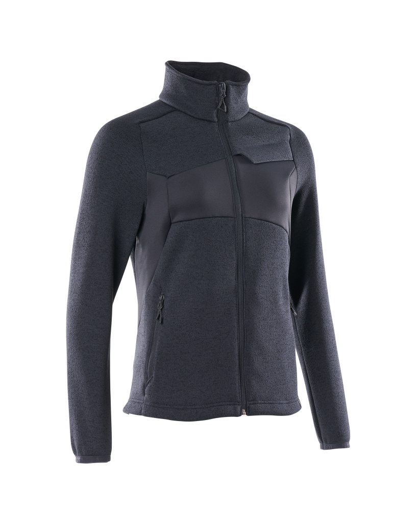 MASCOT® ACCELERATE Strickpullover mit Reißverschluss  Gr. 2XL, schwarzblau - bei HUG Technik ✓