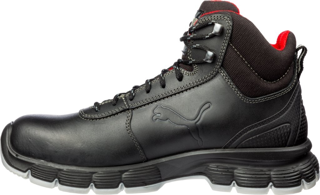 Albatros CONDOR BLACK Sicherheitsstiefel links.