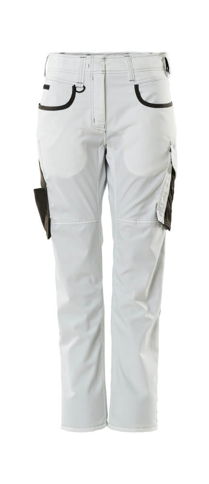 MASCOT® UNIQUE Hose  Gr. 76/C34, weiß/dunkelanthrazit - bekommst Du bei ★ HUG Technik ✓