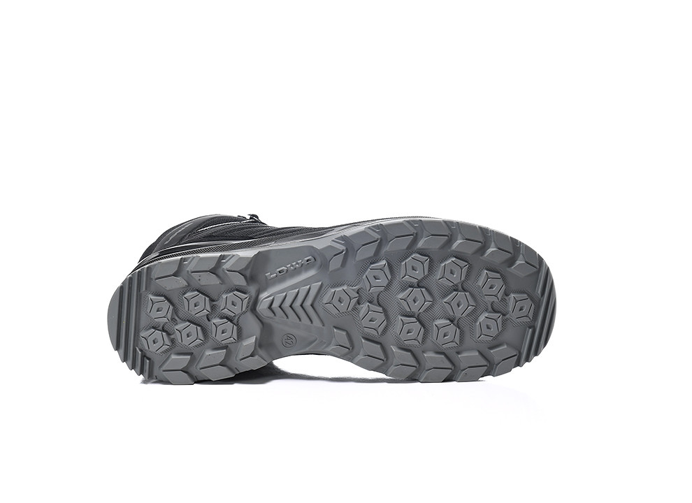 LOWA Sicherheitsstiefel LARROX Work GTX black-grey Mid S3 CI - gibt’s bei ☆ HUG Technik ✓